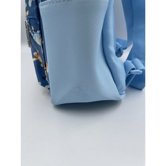 Bluey and Bingo Mini Blue Faux Leather Backpack - Picture 7 of 10